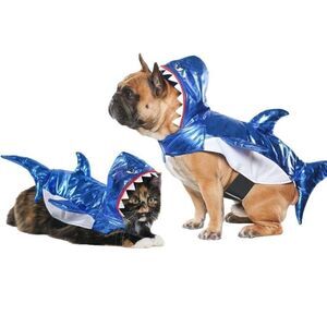 Vibrant Life Shark Dog Costume Sz XS